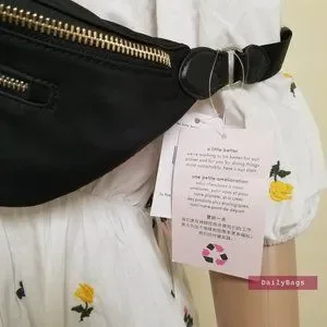 BEAUTIFUL GIFT NYLON CHELSEA LITTLE STAR BLACK KATE SPADE BELT FANNY WAIST BAG kate spade | Accessories | Beautiful Gift Nylon Chelsea  main image 3